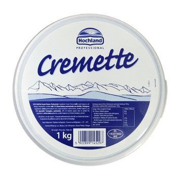 Крем-сир Cremette Hochland 65% &mdash; ніжний вершковий сир німецької якості 09363221 фото