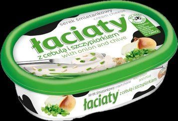 Крем-сир зелень і цибуля Лаціата Łaciaty 135g 094 фото