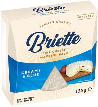 Сир Брієтте синій вершковий Briette Creamy & Blue 125г 099 фото